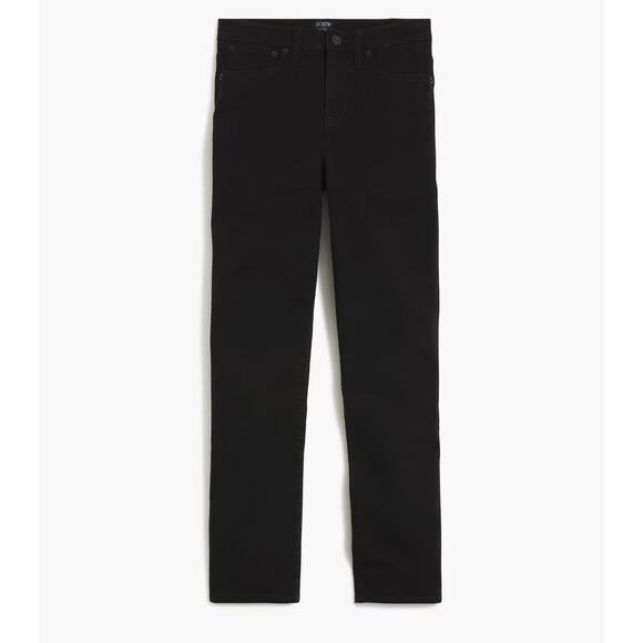 J.Crew Curvy Essential Straight Black Jean All Day Stretch Womens US 32 NWT - Picture 4 of 14